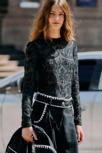 NEW_Black Chemises & Blouses - Black