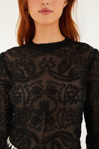 NEW_Black Chemises & Blouses - Black