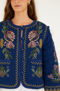 Dark Blue Veste - Dark Blue