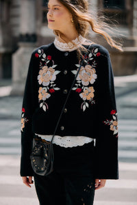 Black Cardigan - Black