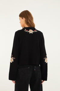 Black Cardigan - Black