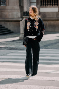 Black Cardigan - Black