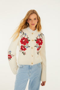 Cream Cardigan - Cream
