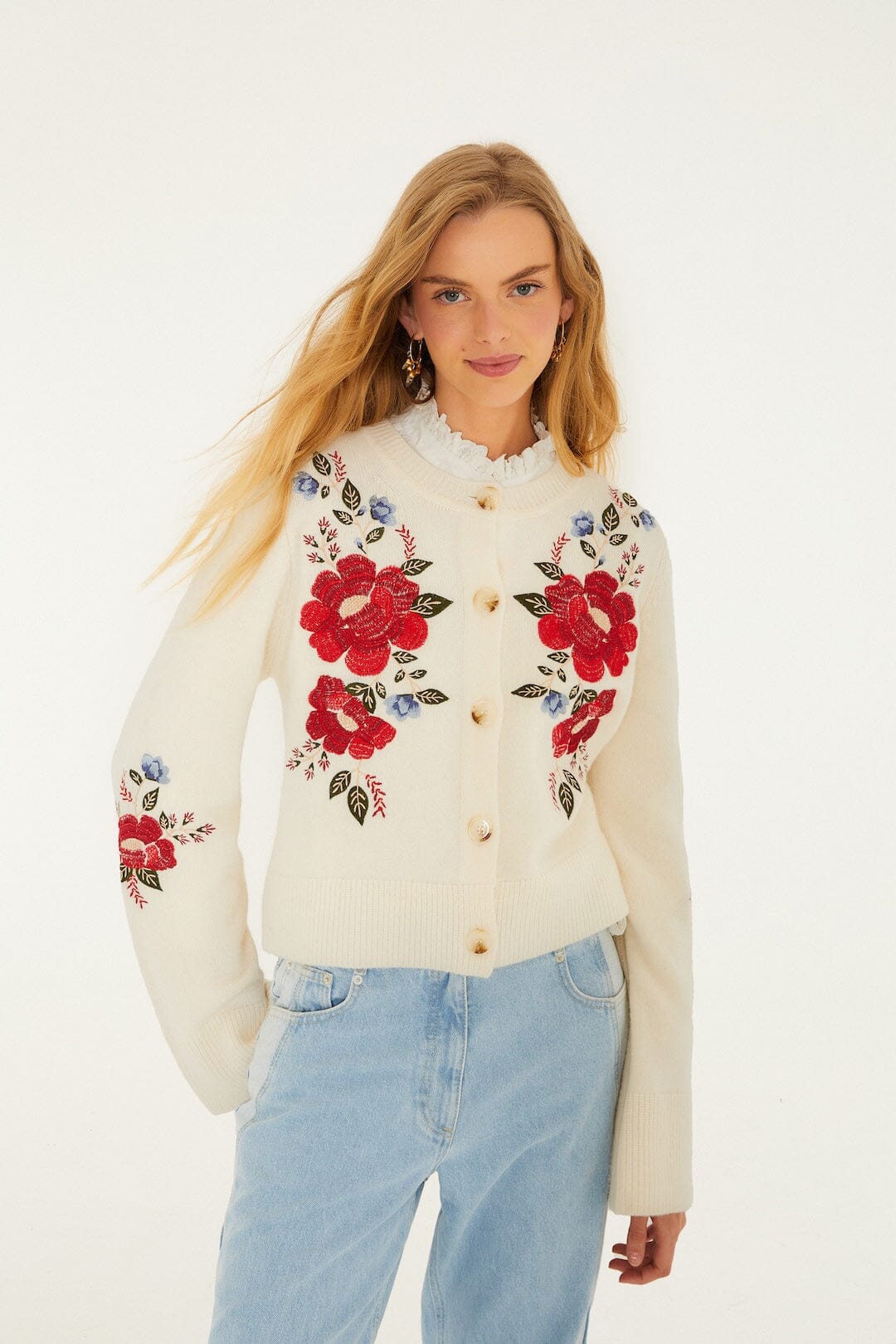 Cream Cardigan - Cream