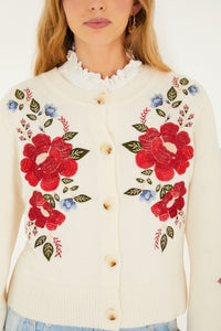 Cream Cardigan - Cream
