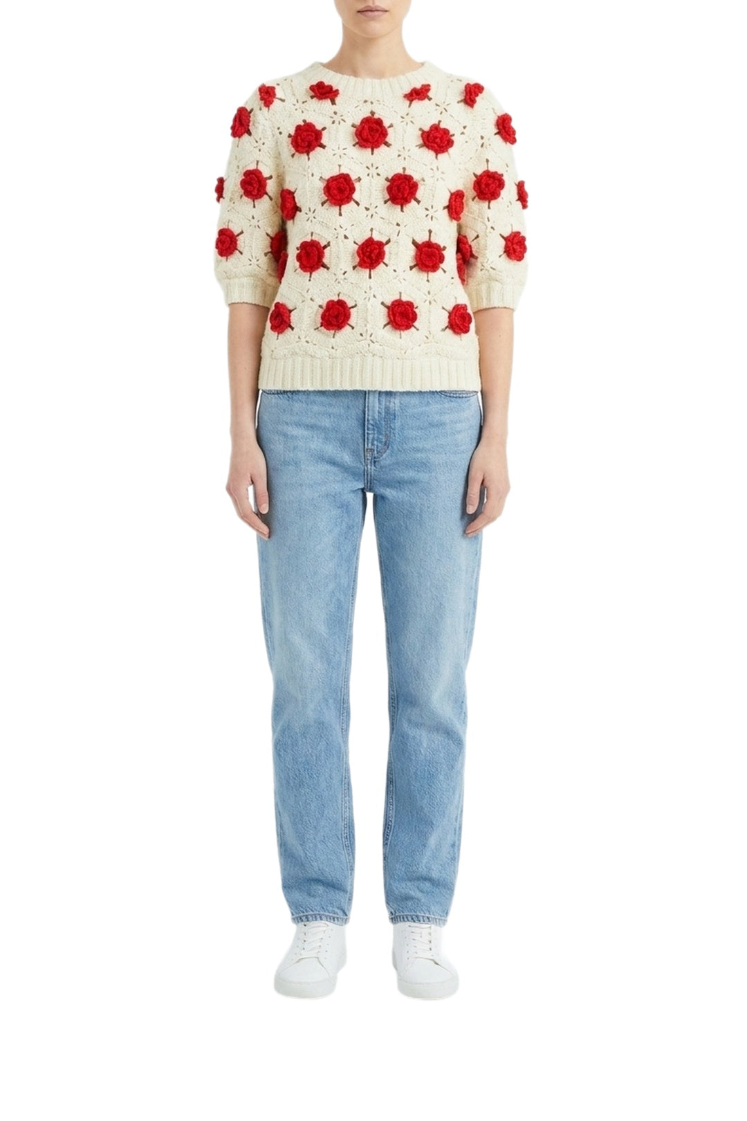 NEW_FELIX_JAMBES_Off White Maille - Off White