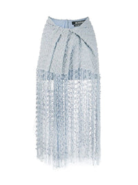 Jupe Capri drapée - Light Blue
