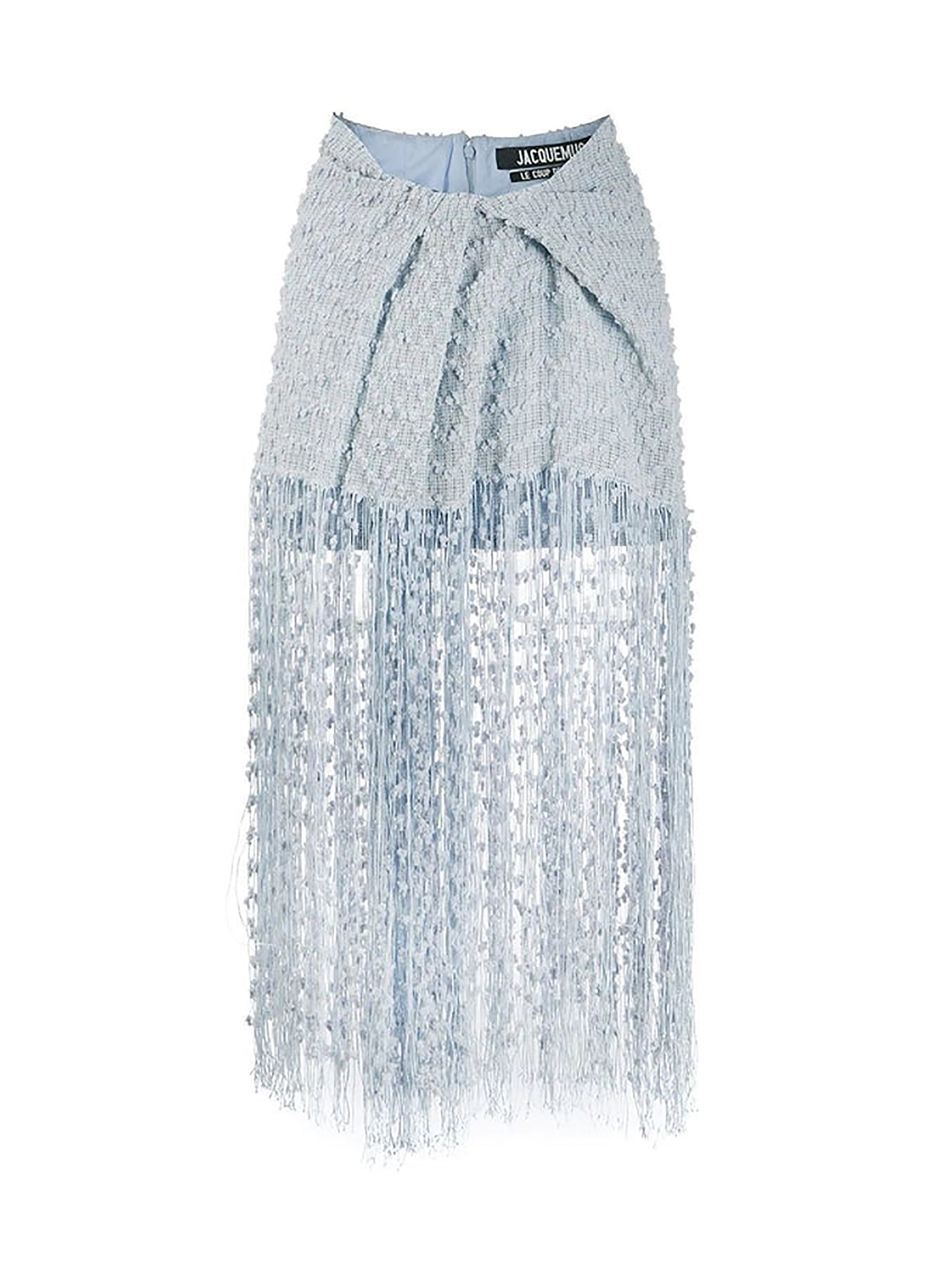 Jupe Capri drapée - Light Blue