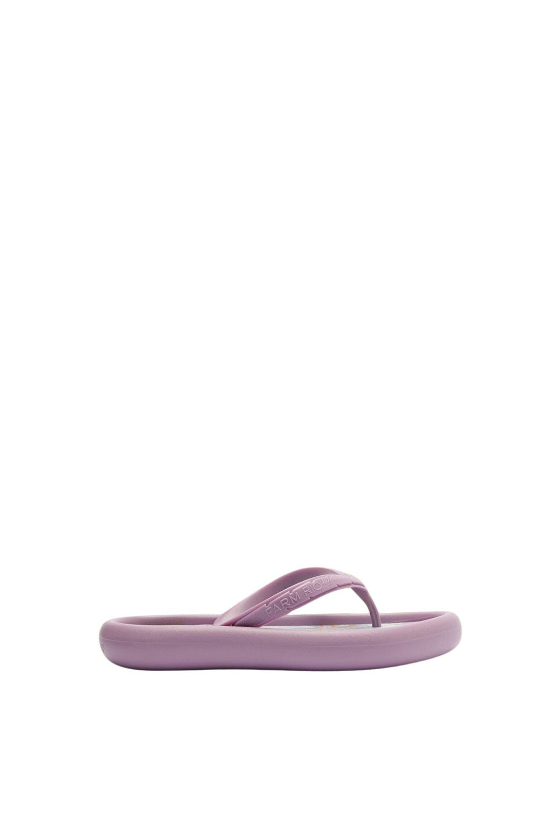 Patterned Canoe flip-flops - Purple