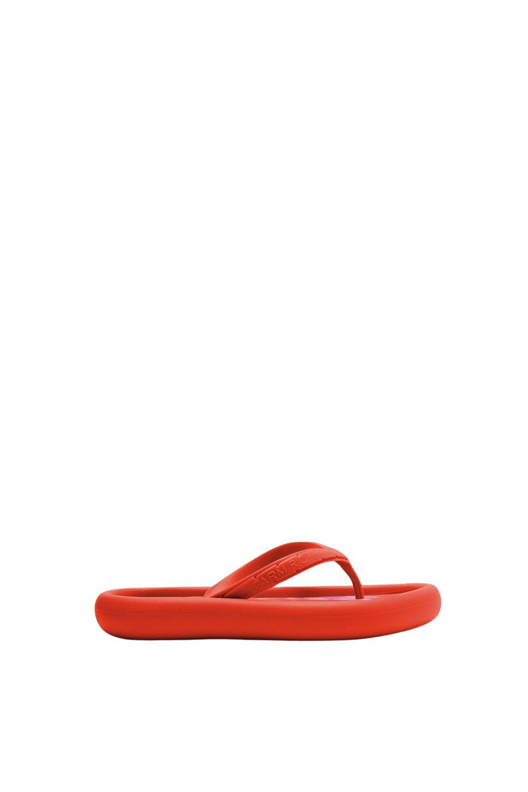 Canoe patterned flip-flops - Orange