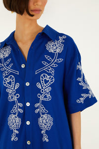 Blue Chemise Homme - Blue