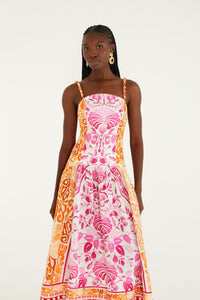 Santorini Off White Robe midi - Santorini Off White