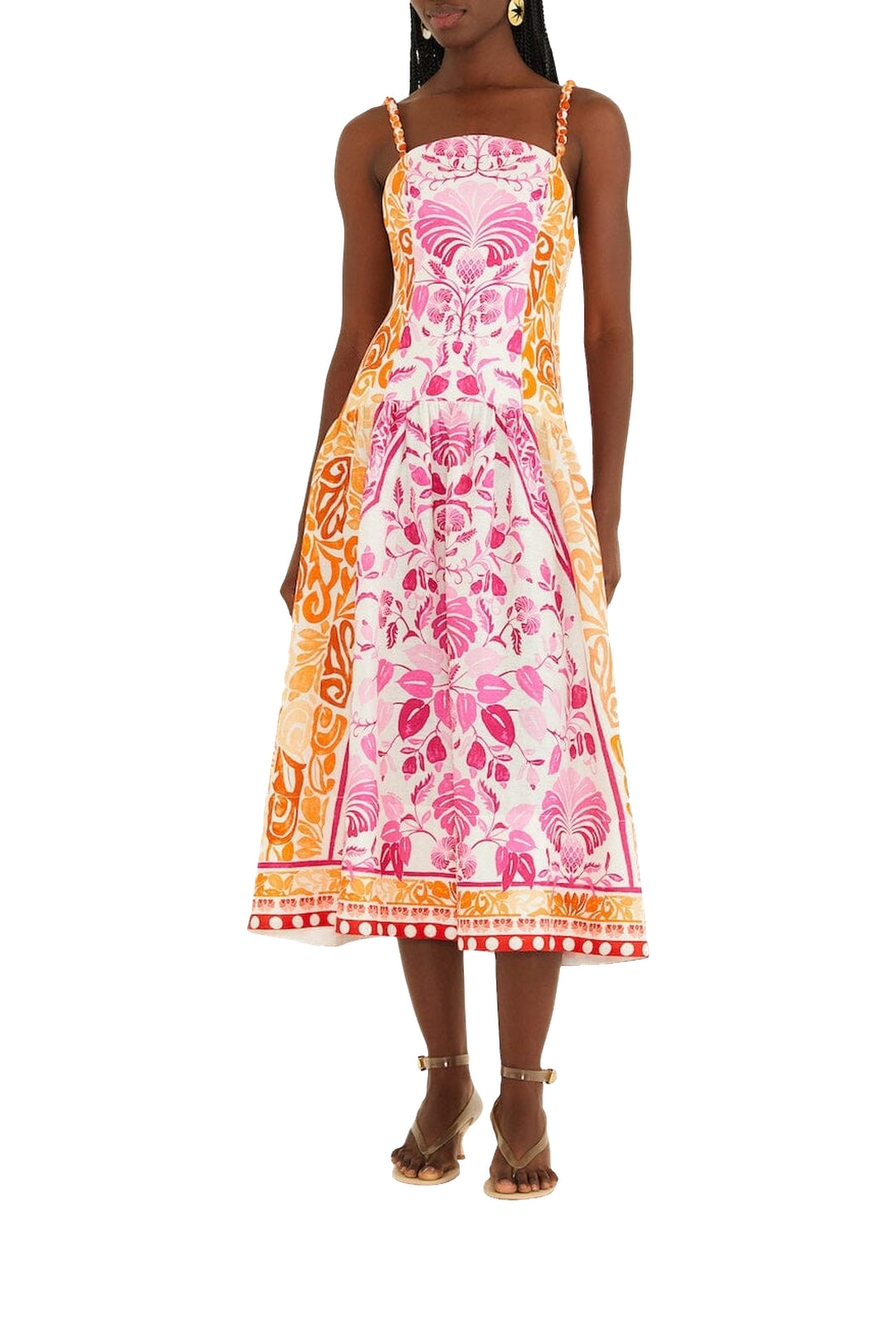 DIFFUSELY_Santorini Off White Robe midi - Santorini Off White