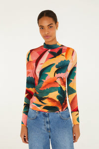 forest Multicolor Blouse - forest Multicolor