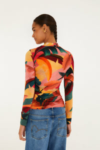 forest Multicolor Blouse - forest Multicolor