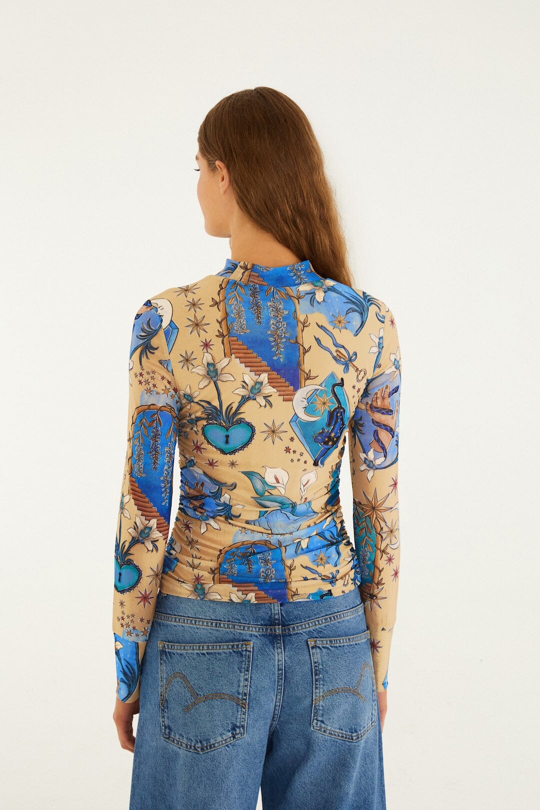 Mystical Blue Blouse - Mystical Blue
