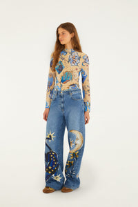 Mystical Blue Blouse - Mystical Blue