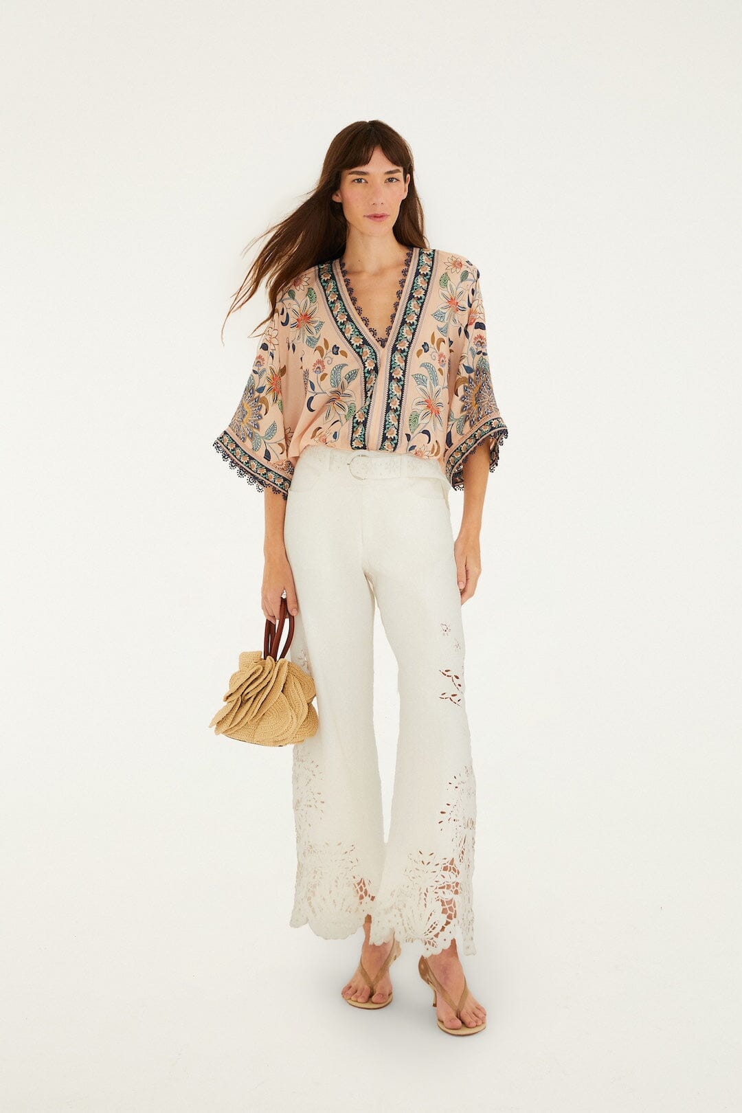 Floral Delhi Light Pink Body - Floral Delhi Light Pink