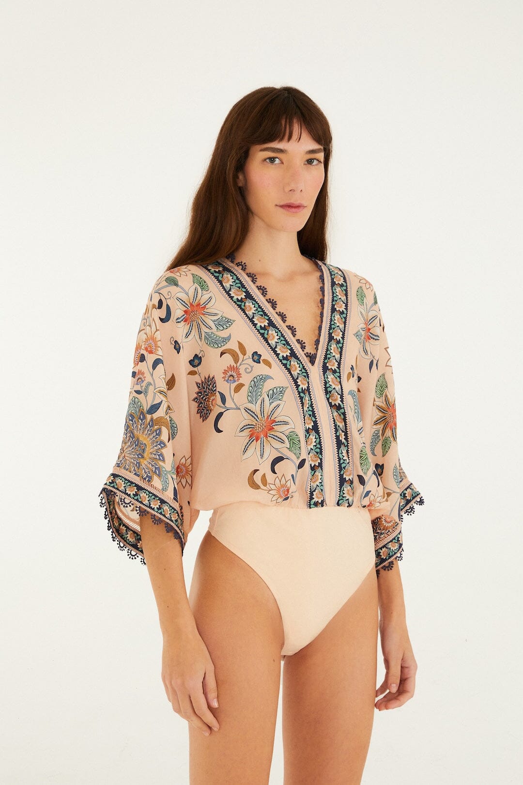 Floral Delhi Light Pink Body - Floral Delhi Light Pink