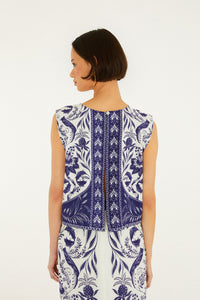 Nina Off White Blouse - Nina Off White