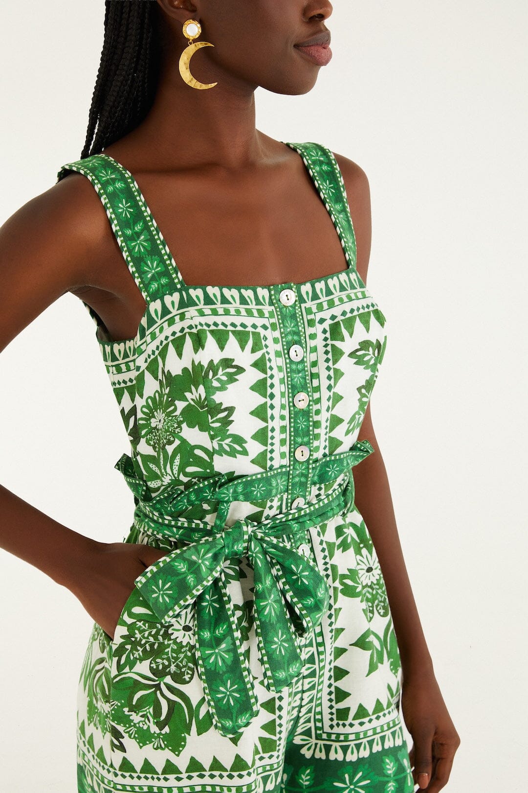 Flora Green Combishort - Flora Green