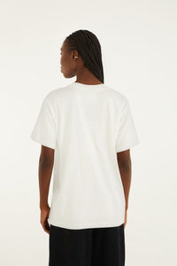 CHECK VUE_Off White T-shirt - Off White