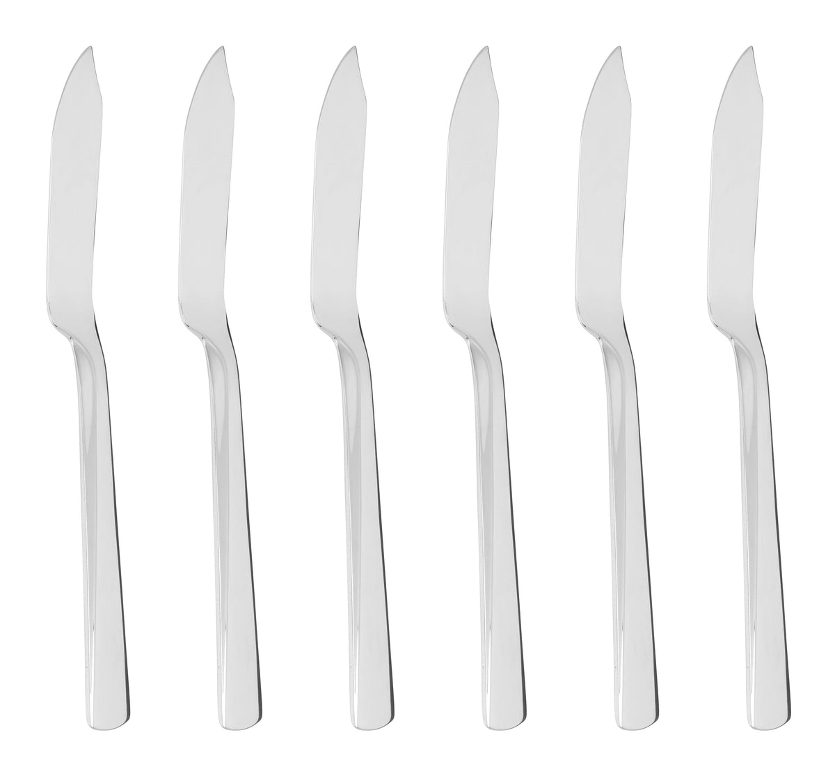 Lot de 6 couteaux à poisson Urban en acier inoxydable - Acier