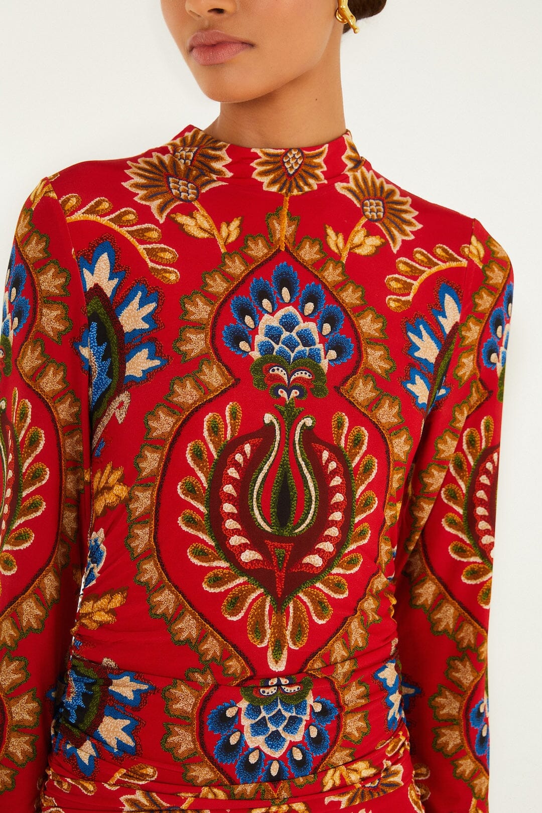 BADVIEW_NEW_Folk Red Robe courte - Folk Red