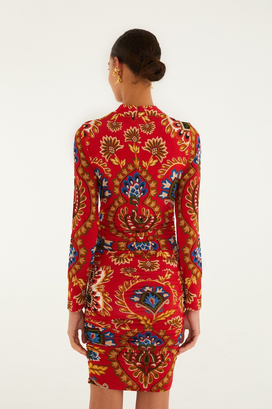BADVIEW_NEW_Folk Red Robe courte - Folk Red