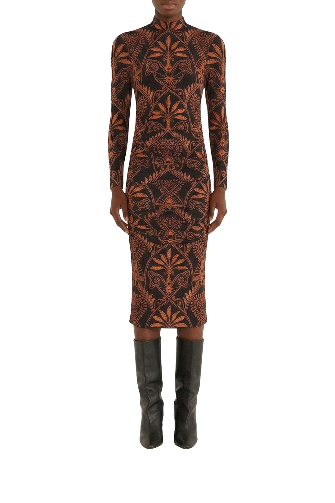 Robe midi Cornely Ainika - Noir