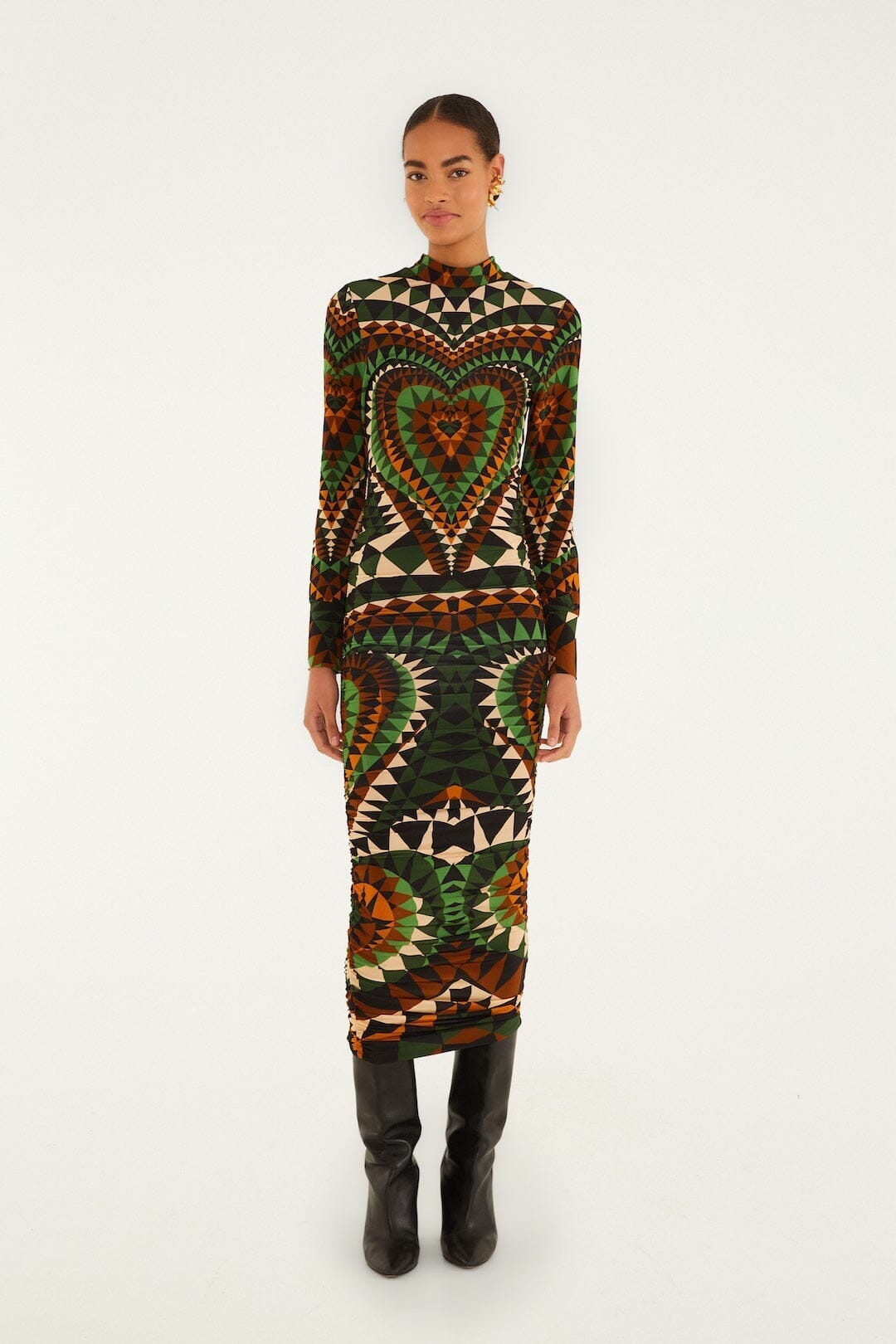 Deco Green Robe midi - Deco Green