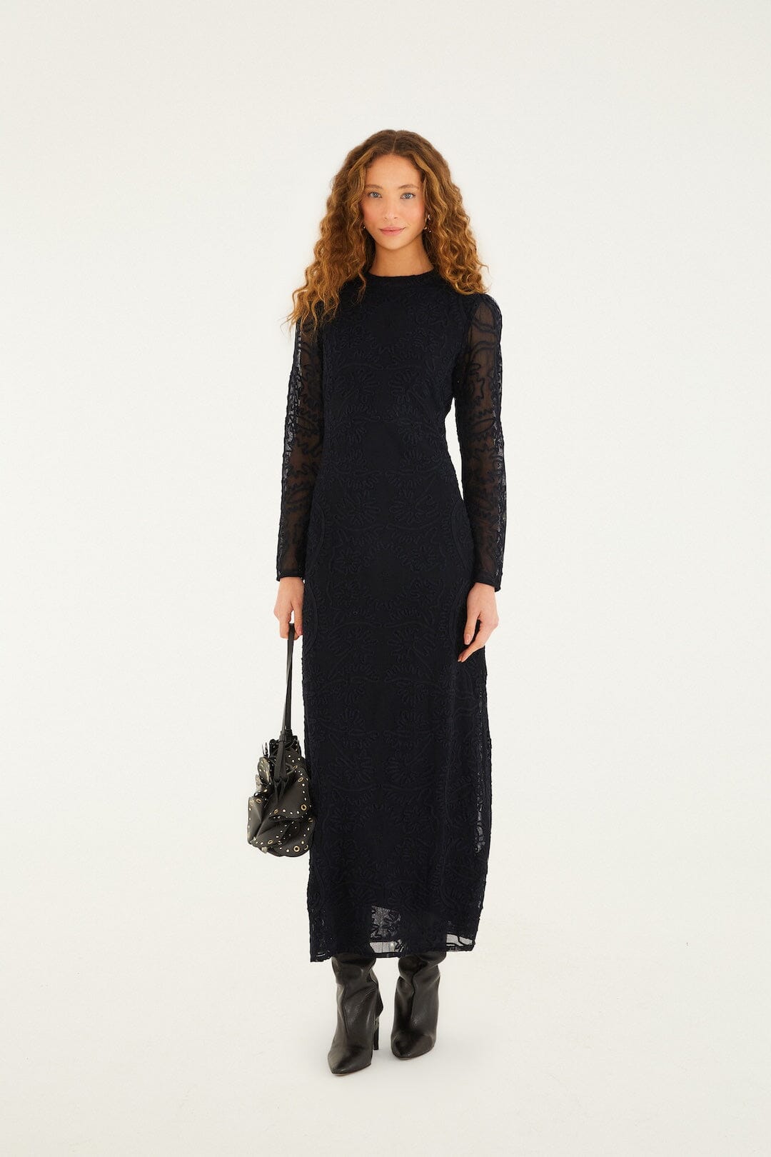 NEW_Black Robes midi - Black