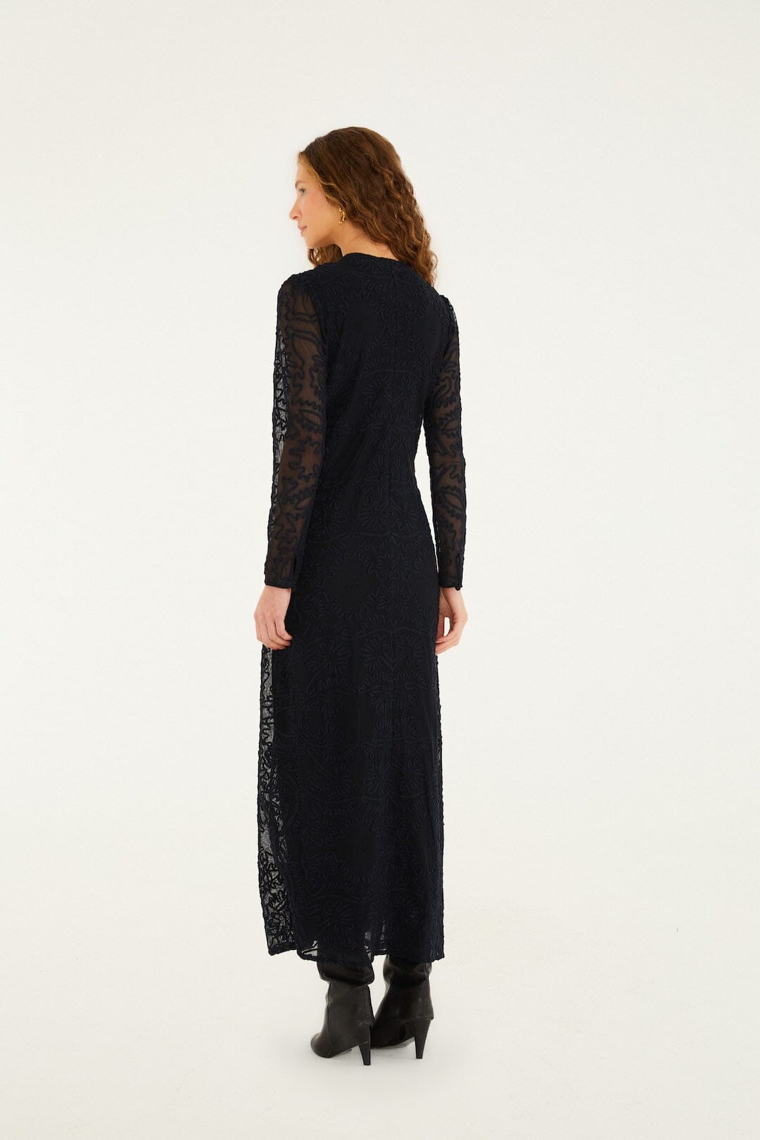 NEW_Black Robes midi - Black