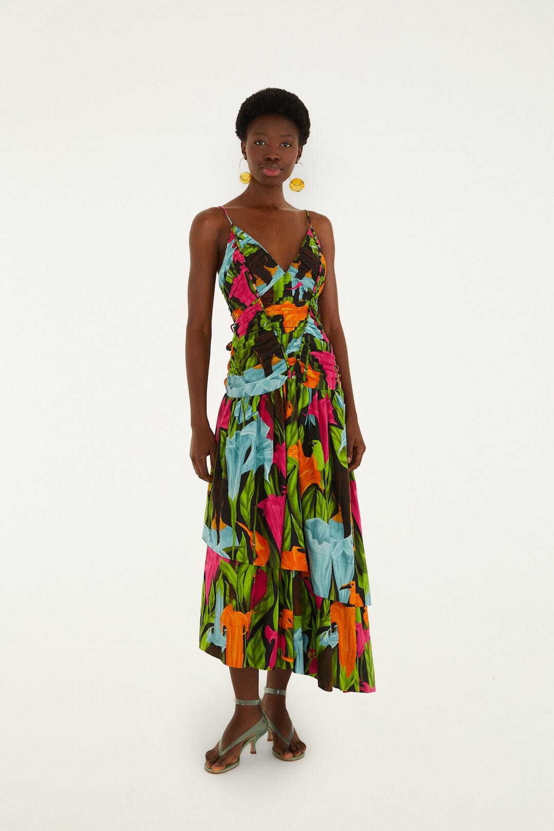 Mujeres Y Flores Black Robe longue - Mujeres Y Flores Black