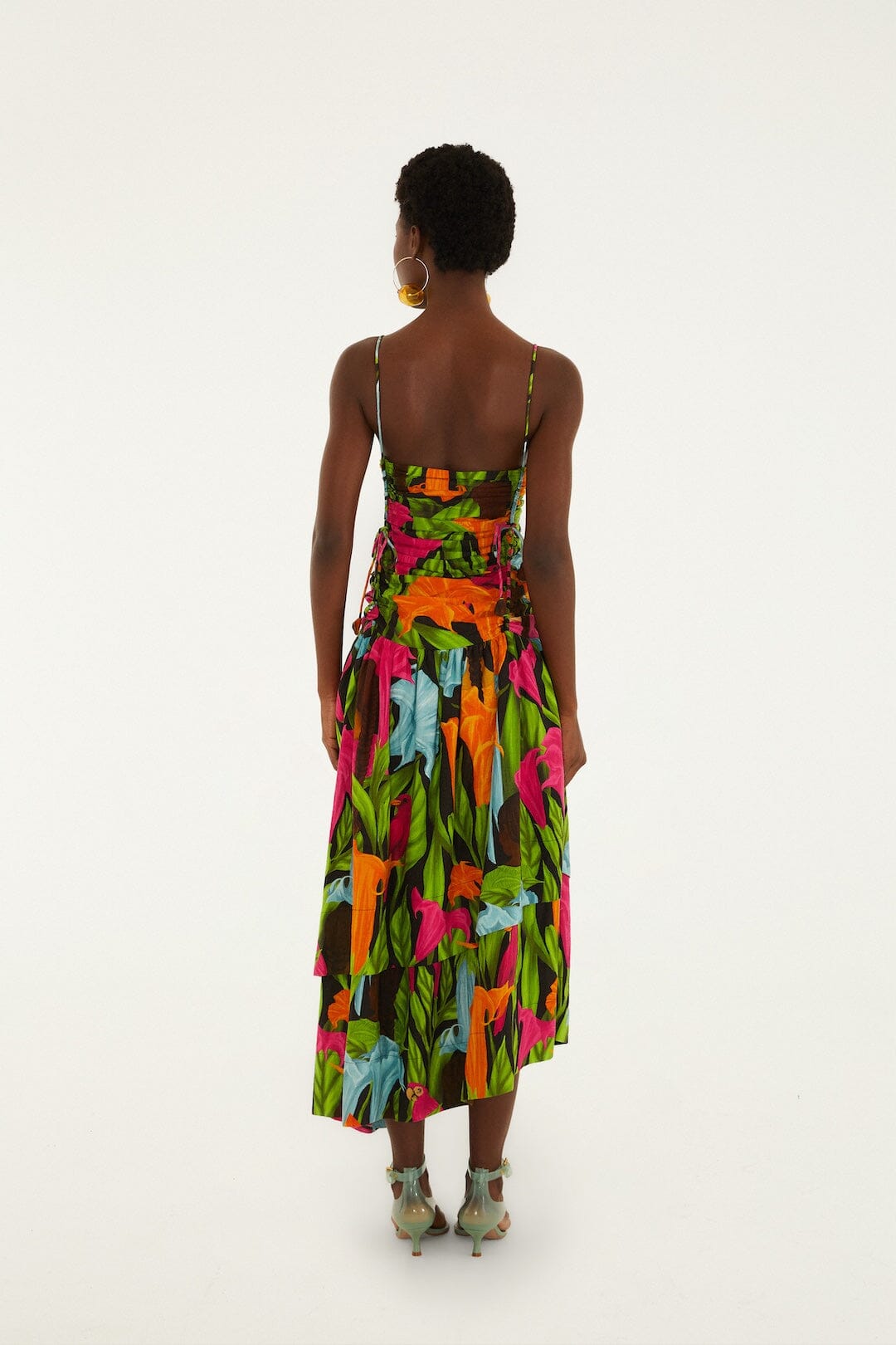 Mujeres Y Flores Black Robe longue - Mujeres Y Flores Black