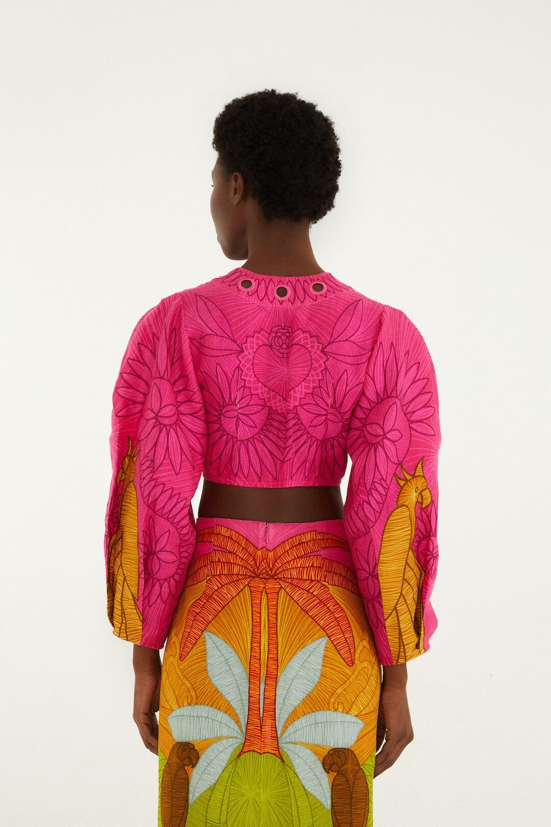 Usiacuri Multicolor Blouse - Usiacuri Multicolor