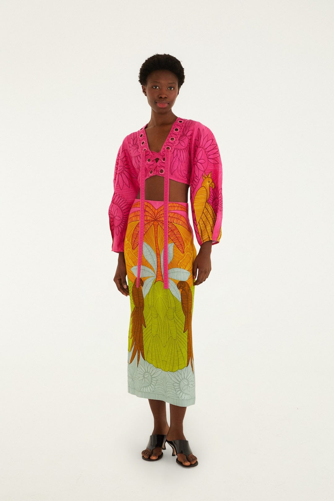 Usiacuri Multicolor Blouse - Usiacuri Multicolor