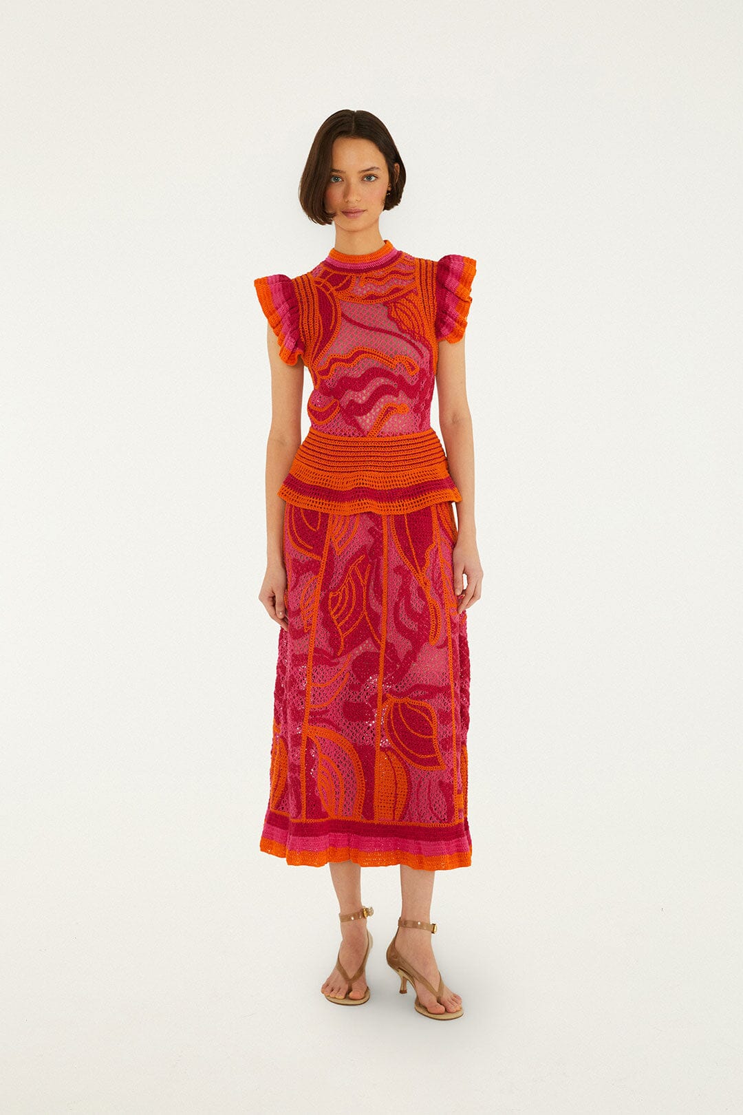 DIFFUSELY_Pink And Orange Maille - Pink And Orange