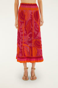 Pink And Orange Maille - Pink And Orange