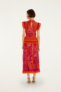 DIFFUSELY_Pink And Orange Maille - Pink And Orange