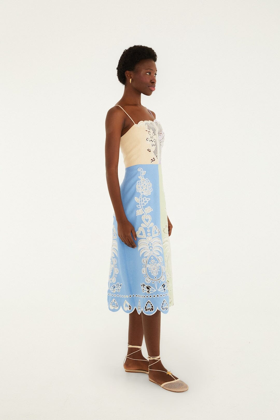 Multicolor Robe midi - Multicolor
