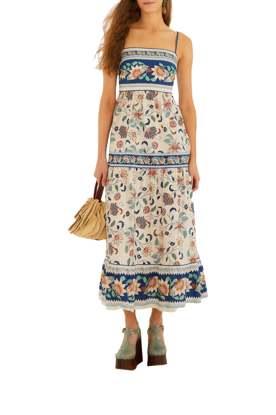 NEW_DIFFUSELY_Floral Delhi Light Pink Robe midi - Floral Delhi Light Pink