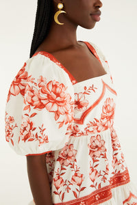 Garden Red Robe courte - Garden Red