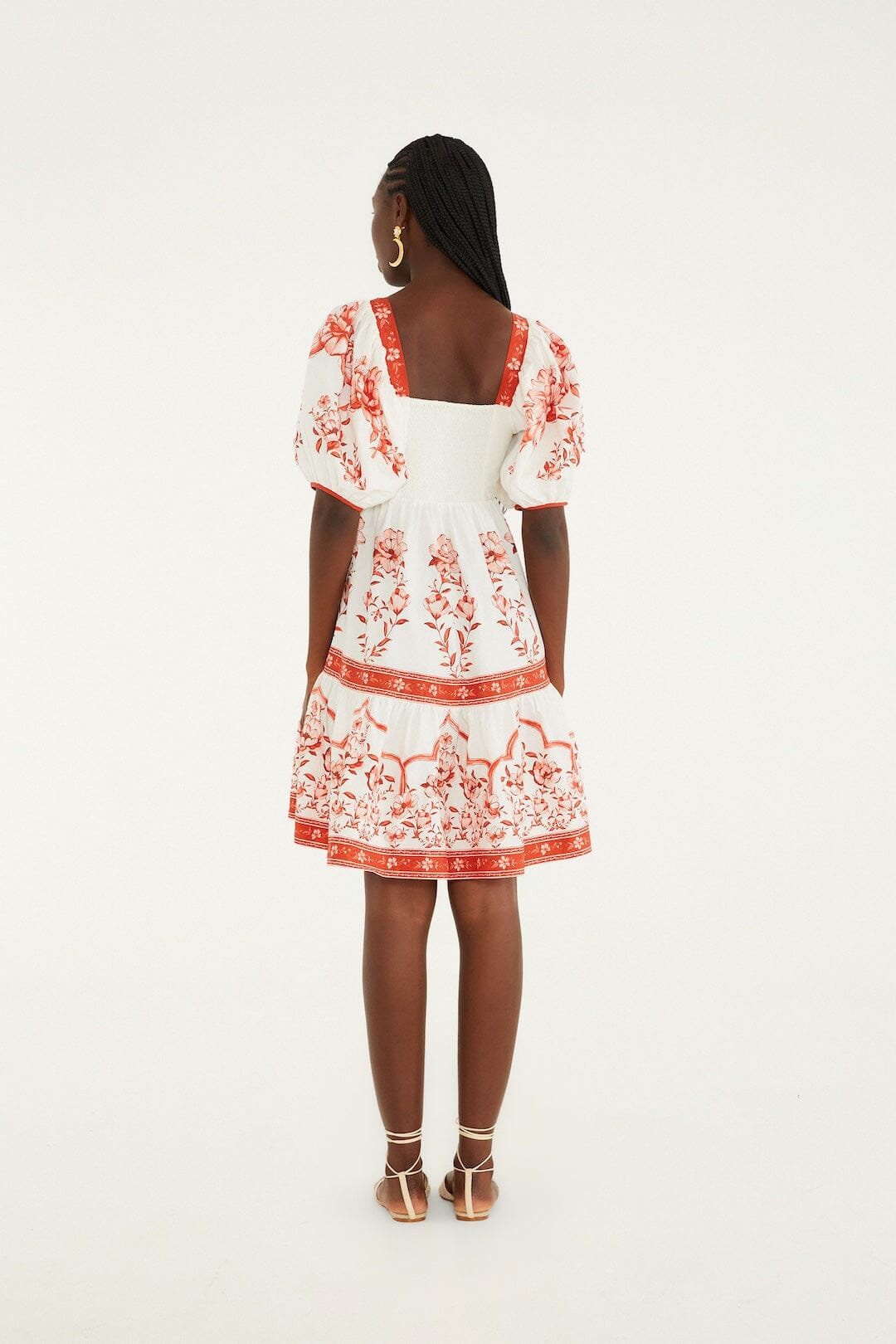 Garden Red Robe courte - Garden Red