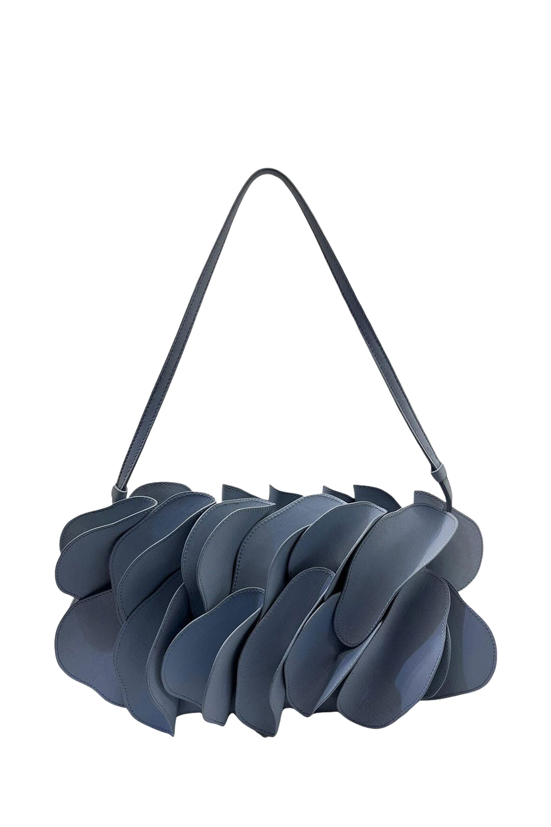 Sac Flower sculptural en cuir - Rose