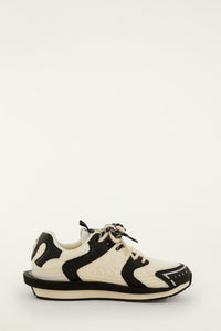 Black And Ivory Sneakers - Black And Ivory