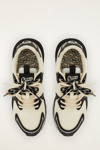 Black And Ivory Sneakers - Black And Ivory