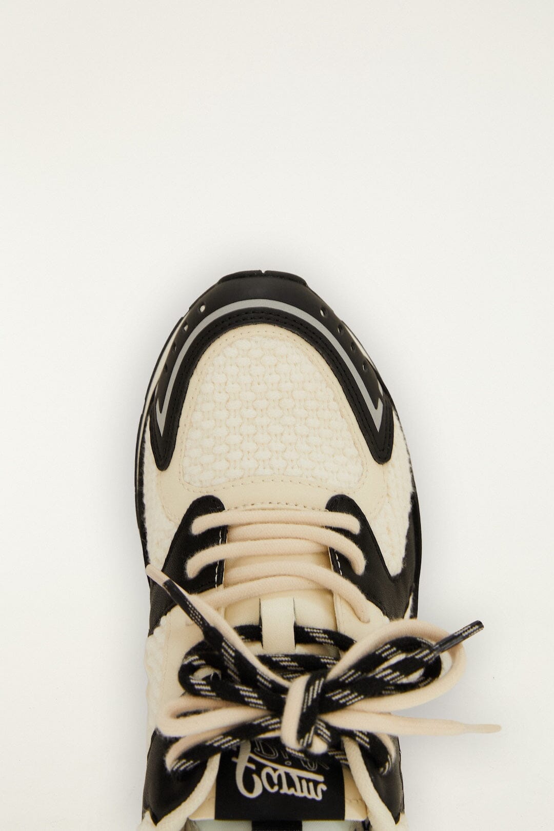 Black And Ivory Sneakers - Black And Ivory
