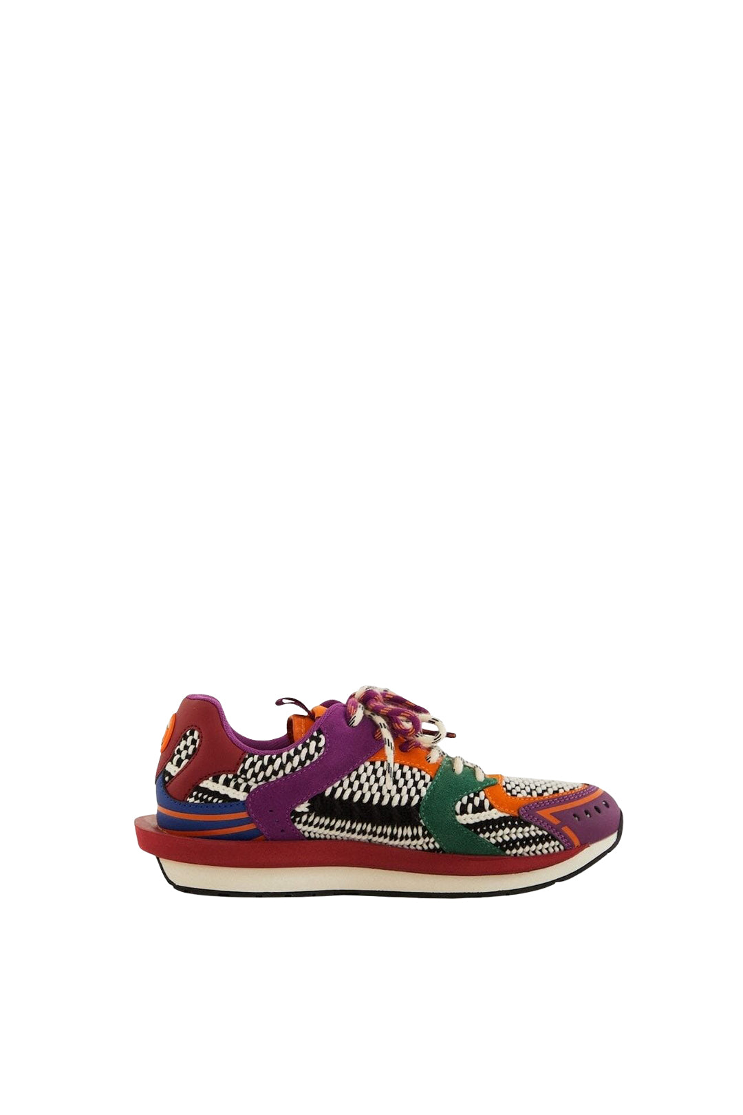 Sneakers basses à lacets - Multicolore