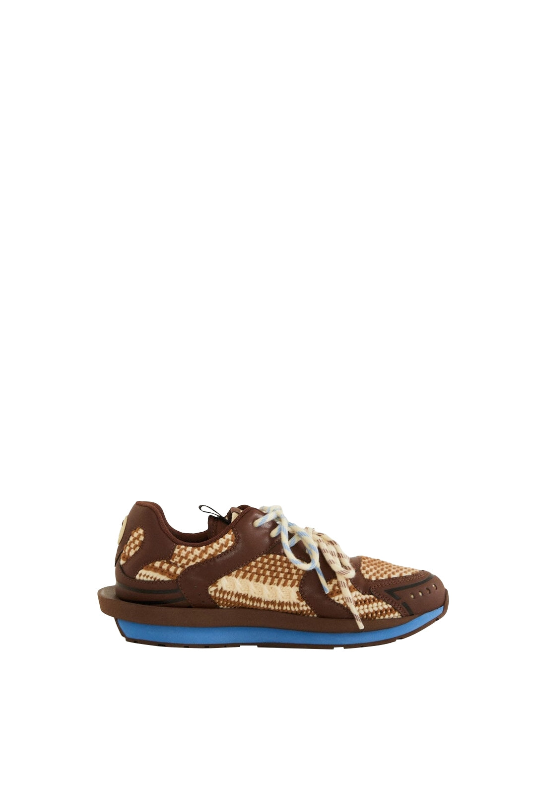 Walnut And Blue Sneakers - Walnut And Blue